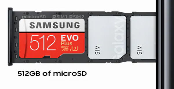 Samsung A9 2019 sim card slot