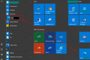 windows 10 move start menu shortcut to desktop